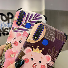 Load image into Gallery viewer, Japan and South Korea illustration vivo Y5S phone shell female models Y7S Y3 cute cartoon protective sleeve silk pattern Y19 Y17 creative sets drop resistance vivo silicone corners literary clear the new network Red tide soft-shell models