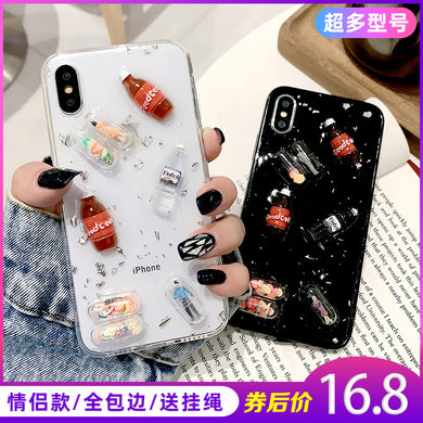 乔英子同款三星A8S手机壳A6S胶囊A8+小人A8Star药丸A6+A7/J8/A750