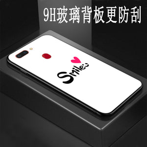 ins潮文字美图t9可爱t8s个性m8创意m6s情侣LGg7诺基亚x6男女款7plus保护套8钢化x7乐视2软硅胶玻璃手机壳镜面