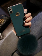Load image into Gallery viewer, 毛绒苹果x手机壳潮牌iPhone7plus网红xs个性max抖音同款8新款xr女