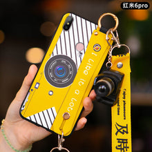 Load image into Gallery viewer, 红米6手机壳女款红米6pro保护套硅胶小米红米6a磨砂全包六简约潮牌创意网红同款照相机外壳软redmi腕带