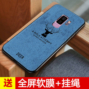 三星s9手机壳三星s8保护硅胶套GALAXY s9+plus全包边软壳sm-g9600绒布复古s8+超薄防摔g9500潮男女款个性创意
