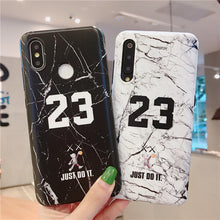 Load image into Gallery viewer, 潮牌个性卡通篮球小米8手机壳小米9磨砂外壳小米8屏幕版保护壳红米note7pro男女防摔冷淡风外壳大理石纹软壳