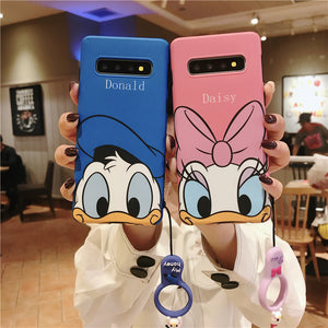 个性卡通米奇三星s10手机壳s9+全包软壳s8加防摔壳s10plus情侣壳note9/8超薄磨砂壳s10e硅胶保护套