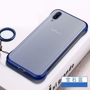 VIVO Y93手机壳简约时尚潮男女无边框保护套y91C超薄硅胶半包硬壳