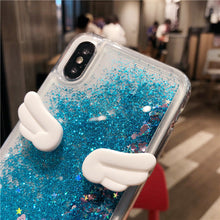 Load image into Gallery viewer, 三星NOTE8手机壳A530流沙G530可爱S10/NOTE9防摔套J4/J6女J8日韩