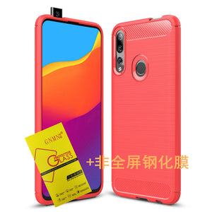 简魅 华为P smart Z碳纤维畅享10plus手机壳Y9 prime2019全包壳STK-TL00保护套STK-ALOO软壳外壳男女款新潮