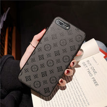 Load image into Gallery viewer, 皮质iphoneXS max手机壳个性女款潮苹果7plus奢华硅胶套8plus全包防摔高档iphonexr新款情侣6S网红情侣软壳男