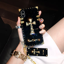 Load image into Gallery viewer, 唐嫣同款方形oppofindx荣耀9x简约苹果6s网红华为nova3手机壳硅胶