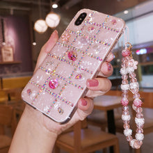 Load image into Gallery viewer, 网红夏季iphoneXs max苹果8plus手机壳7水钻贝壳纹XR保护套6少女