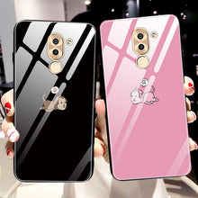 Load image into Gallery viewer, 华为荣耀6X手机壳GR5 2017外套honor6x荣誉6x情侣款al40玻璃壳TL00硅胶软边BLN-AL10潮男女b1n小猴子al20简约