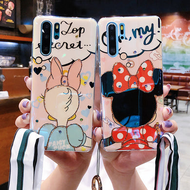 华为p30手机壳网红潮牌mate20pro创意P20个性P30por带挂绳nova4少女款nova5pro荣耀20滴胶2s全包3i防摔nova3