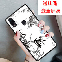 Load image into Gallery viewer, 小米红米note7手机壳红米note7pro个性手机套Redmi Note7全包边手机保护套防摔软壳男女款学生老人款钢化膜潮