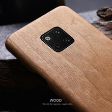 Load image into Gallery viewer, 华为mate30 pro手机壳木质壳mate20 x保护套mate 20全包mate 30保时捷5g版超薄X磨砂壳潮牌个性花梨木男女款