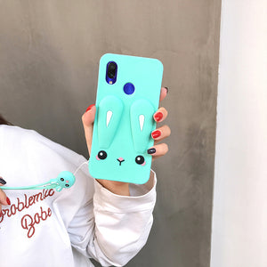 红米note7手机壳卡通可爱女redmi7a软壳小米note8pro硅胶防摔全包