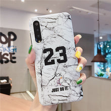 Load image into Gallery viewer, 潮牌个性卡通篮球小米8手机壳小米9磨砂外壳小米8屏幕版保护壳红米note7pro男女防摔冷淡风外壳大理石纹软壳