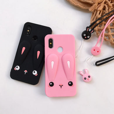 红米note7手机壳卡通可爱女redmi7a软壳小米note8pro硅胶防摔全包