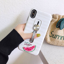 Load image into Gallery viewer, 黑素HEISU中国风紫外线变色苹果x手机壳全包硬壳磁吸指环扣手机壳