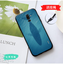 Load image into Gallery viewer, 优卡乐 三星j8 2018手机壳三星j8 2018卡通全包边防摔硅胶软磨砂潮男女款保护套时尚日韩可爱tpu创意个性网红