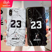 Load image into Gallery viewer, 潮牌个性卡通篮球小米8手机壳小米9磨砂外壳小米8屏幕版保护壳红米note7pro男女防摔冷淡风外壳大理石纹软壳