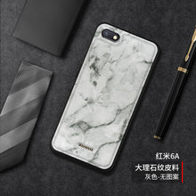 Load image into Gallery viewer, 送钢化膜红米6a手机壳男个性创意小米redmi 6a保护套全包防摔大理石纹皮套6A新款简约高档女卡通潮牌硅胶软壳