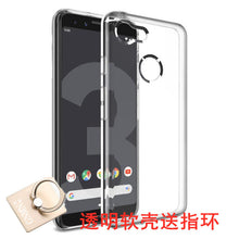 Load image into Gallery viewer, 简魅 谷歌Pixel 3a手机壳硅胶软套谷歌Pixel 3A XL保护套透明软壳