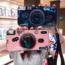 Load image into Gallery viewer, 爆款相机tpu适用三星S10手机壳S9plus蓝光note10pro新款J8潮牌A70