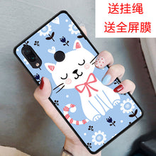 Load image into Gallery viewer, 小米红米note7手机壳红米note7pro个性手机套Redmi Note7全包边手机保护套防摔软壳男女款学生老人款钢化膜潮