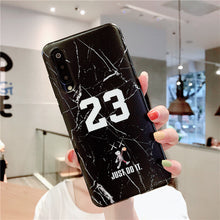 Load image into Gallery viewer, 潮牌个性卡通篮球小米8手机壳小米9磨砂外壳小米8屏幕版保护壳红米note7pro男女防摔冷淡风外壳大理石纹软壳