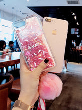 Load image into Gallery viewer, 华为p30手机壳女p30pro毛球p30lite硅胶p20保护套mate30个性ins网红30lite创意mate20毛绒绒20pro可爱20x闪粉