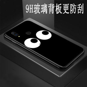 ins潮文字美图t9可爱t8s个性m8创意m6s情侣LGg7诺基亚x6男女款7plus保护套8钢化x7乐视2软硅胶玻璃手机壳镜面