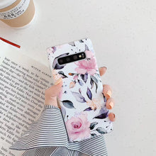 Load image into Gallery viewer, 三星S10手机壳S10/S8+/S9/S9plus/S10plus保护套民族风复古花防摔