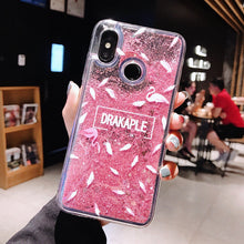 Load image into Gallery viewer, 火烈鸟小米8手机壳8青春版mix2s红米6女note5流沙6X流动5X透明MIX2液体note3网红max2八液态6A硅胶六redmi6潮