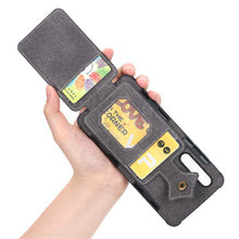 Load image into Gallery viewer, 华为P30手机壳放卡P30 PRO公交卡地铁门禁购物卡袋卡储物卡包一体硅胶保护套P30lite防摔网红男女创意插卡