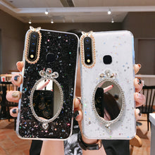 Load image into Gallery viewer, vivoy5s phone steel shell with protective sleeve vivo y19 film with crystal diamond voivu3 u3 personalized vovo y5s voviy19 DROP viv0u three all-inclusive fashion female housing vlvoy