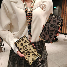 Load image into Gallery viewer, 三星s10plus手机壳硅胶豹纹note8保护套全包边s9+个性创意s8女款note9防摔s10lite网红s8plus带挂绳卡爱卡通