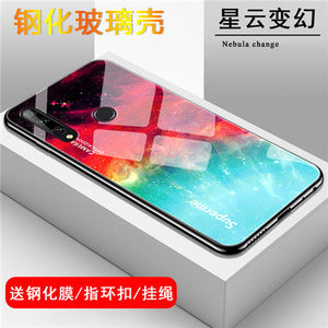 华为畅享10plus手机壳玻璃P Smart Z手机壳Y9 prime2019全包边软