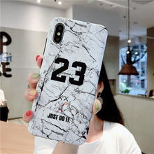 Load image into Gallery viewer, 潮牌个性卡通篮球小米8手机壳小米9磨砂外壳小米8屏幕版保护壳红米note7pro男女防摔冷淡风外壳大理石纹软壳