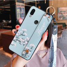 Load image into Gallery viewer, 红米7手机壳女款腕带小米红米note7Pro创意保护套硅胶防摔挂绳潮