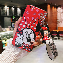 Load image into Gallery viewer, 米奇米妮OPPO手机壳A5硅胶A3S女款A37软壳A7可爱A5S卡通A71保护套A39挂绳A57支架A59少女A59S挂饰A73 A3 A79