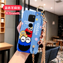 Load image into Gallery viewer, 个性卡通腕带华为mate30手机壳p30pro可背带斜挎链条mate20网红女款p20创意p30全包边lite软壳mate30pro日韩