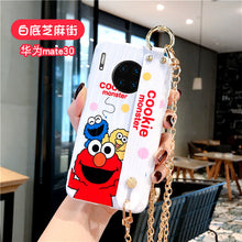 Load image into Gallery viewer, 个性卡通腕带华为mate30手机壳p30pro可背带斜挎链条mate20网红女款p20创意p30全包边lite软壳mate30pro日韩