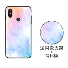 Load image into Gallery viewer, 小米8手机壳ins冷淡风玻璃小米8se网红小米mix3情侣潮小米9男女款9se红米note7硅胶小米8青春版红米note7pro