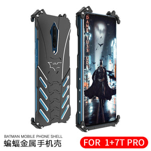 一加7pro手机壳1+7tpro金属边框铁1加6t保护套oneplus7T防摔硬壳一加七pro蝙蝠侠潮牌一加六个性创意5t散热7p