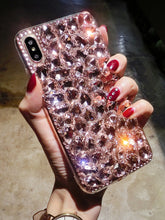 Load image into Gallery viewer, 满钻苹果x手机壳女7plus网红iPhoneXR奢华8个性创意xs新款max潮女