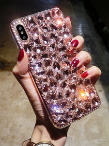 满钻苹果x手机壳女7plus网红iPhoneXR奢华8个性创意xs新款max潮女