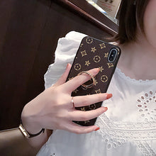 Load image into Gallery viewer, 复古小花s8三星s10+手机壳支架s10e全包A70防摔s9plus潮牌note9/8