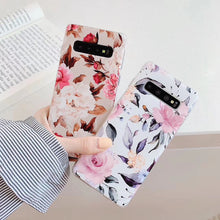 Load image into Gallery viewer, 三星S10手机壳S10/S8+/S9/S9plus/S10plus保护套民族风复古花防摔