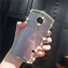 Load image into Gallery viewer, 夏日奢华钻石美图T9手机壳t8保护套V6/V7全包m8s透明m6软t9限量版