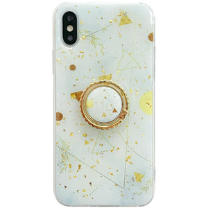 金箔支架壳11Pro/Max苹果X/XS/XR手机壳iPhone6s/8plus/7女6p硅胶